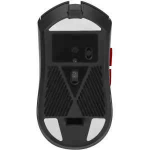 Мишка XTRIKE ME GW-613, ігрова бездротова Bluetooth+2.4G+Type-C, 10000dpi., 6кн., RGB, чорна UA