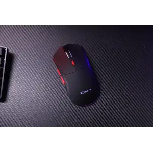 Мишка XTRIKE ME GW-613, ігрова бездротова Bluetooth+2.4G+Type-C, 10000dpi., 6кн., RGB, чорна UA
