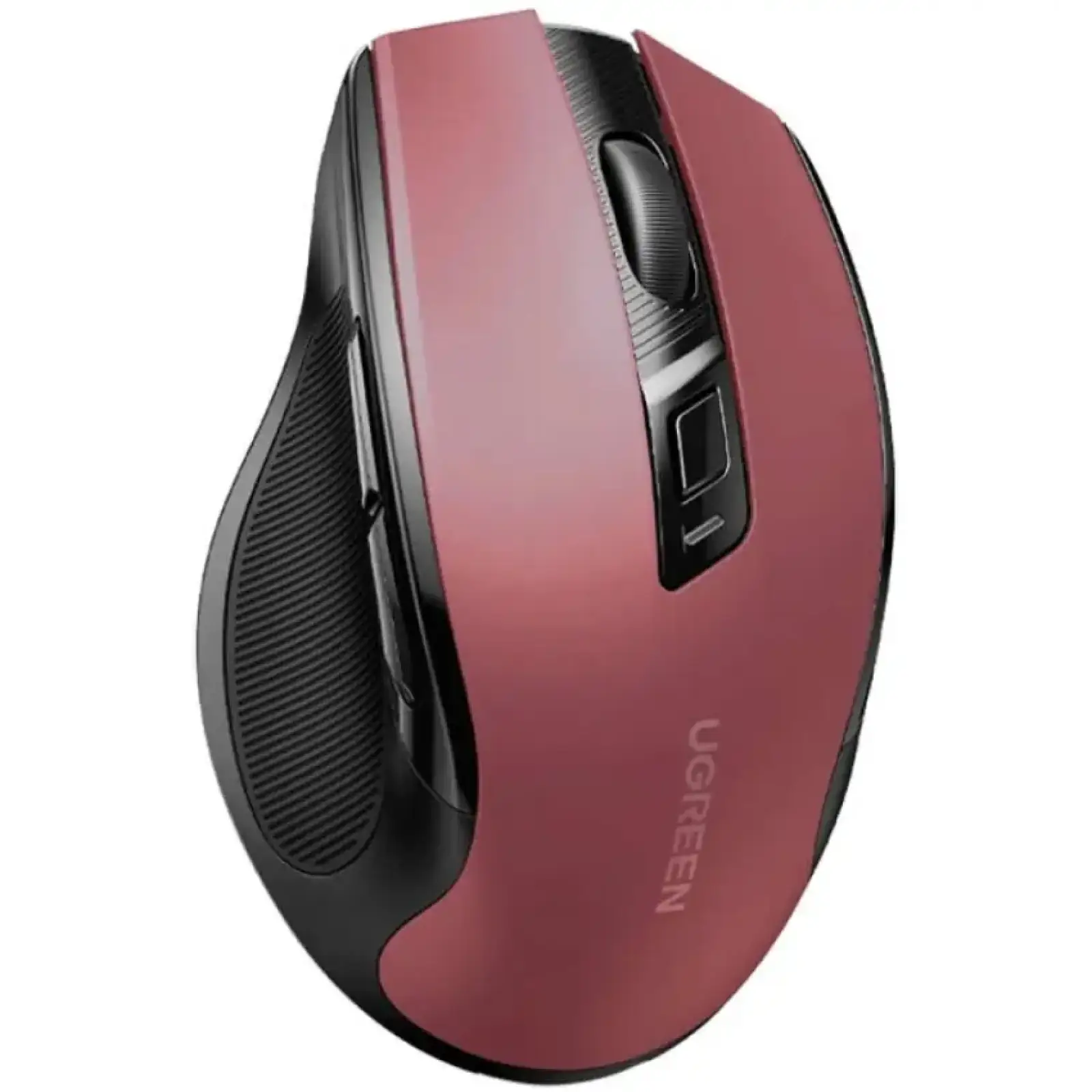 Мишка UGREEN 2.4GHz MU006 бездротова, Bluetooth, 4000dpi., 4кн.,Silence Design, Червона (25752) UA