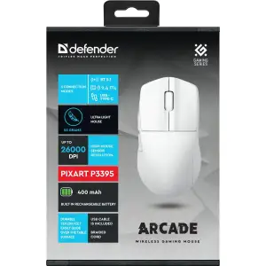 Мышь Defender Arcade GM-381 White (52382) UA