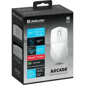 Мышь Defender Arcade GM-381 White (52382) UA