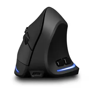 Мишка Media-Tech VERTIC, бездротова, 5кн., 2400dpi, чорна (MT1123) UA