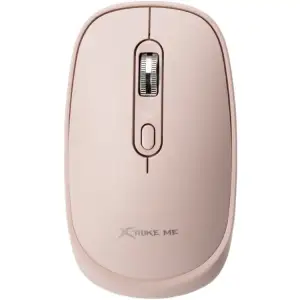 Мишка XTRIKE ME GW-119, бездротова Bluetooth+2.4G, 1600dpi., 4кн., Silent, Рожева (GW-119PK) UA
