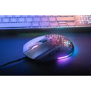Мишка Sandberg FlexCover 6D Gamer Mouse RGB, ігрова, 12800 dpi., 6кн.Huano чорна (640-28) UA