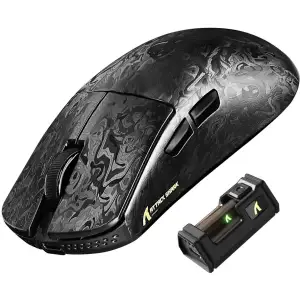 Мишка Attack Shark R11 Ultra, Wireless/Bluetooth, 42000dpi, (PAW3950MAX), 6кн., Ink Blade (R11ULTRAIB_AS) UA