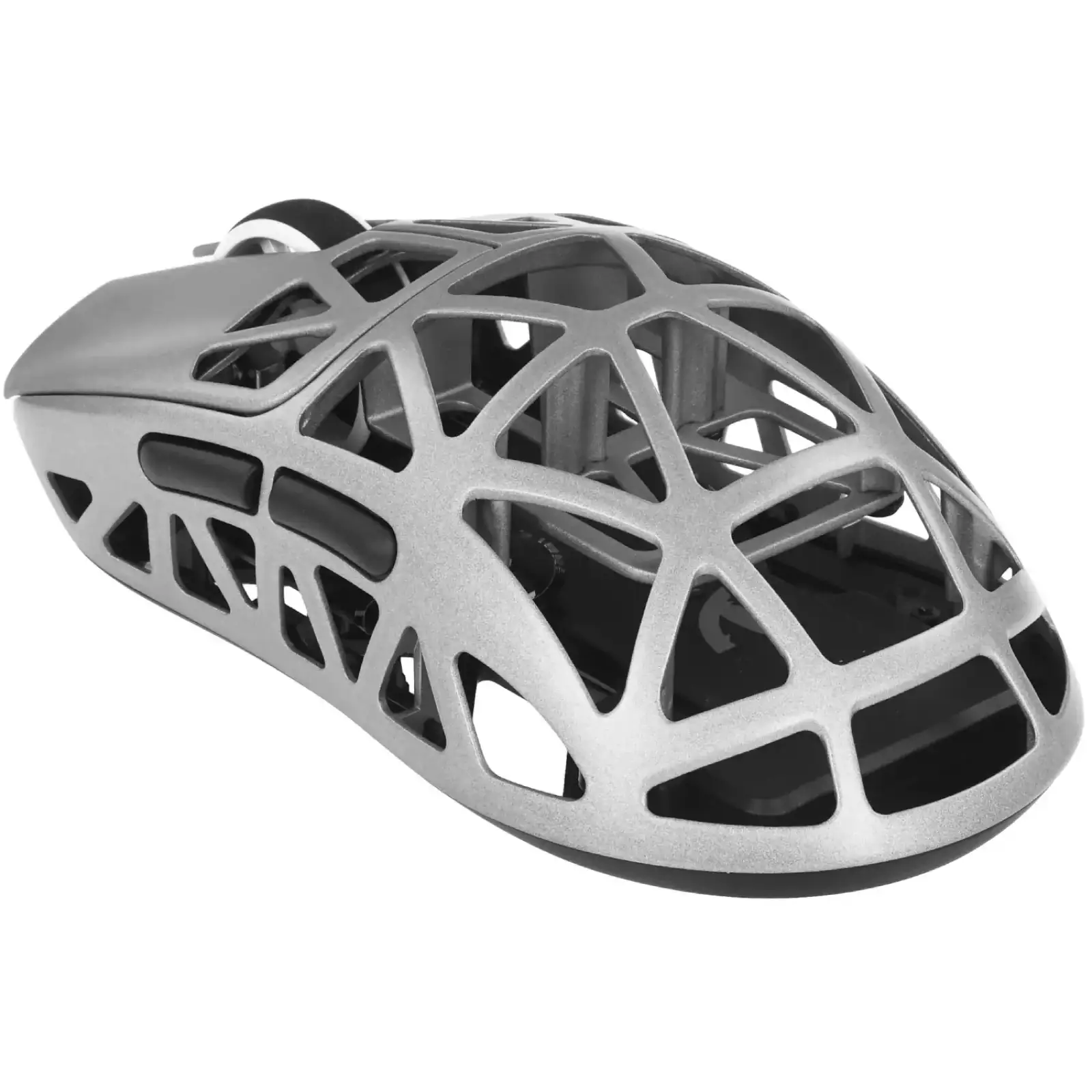 Мишка Attack Shark R2, Wireless/Bluetooth, 42000dpi. (PAW3950), 6кн., Silver gray (R2SGR_AS) UA