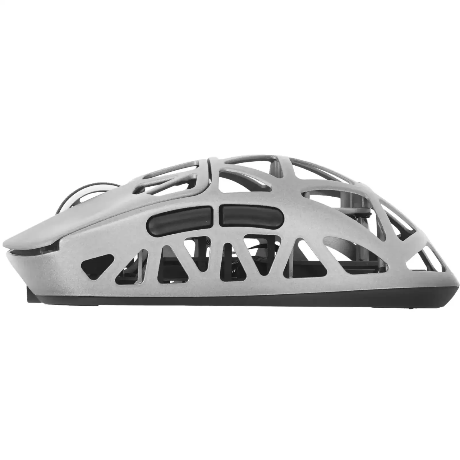 Мишка Attack Shark R2, Wireless/Bluetooth, 42000dpi. (PAW3950), 6кн., Silver gray (R2SGR_AS) UA