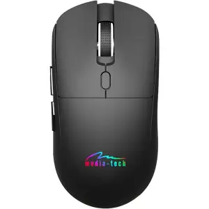 Мишка Media-Tech MT1124, бездротова Bluetooth+2.4G, 3200dpi., 5кн., Silent, чорна UA