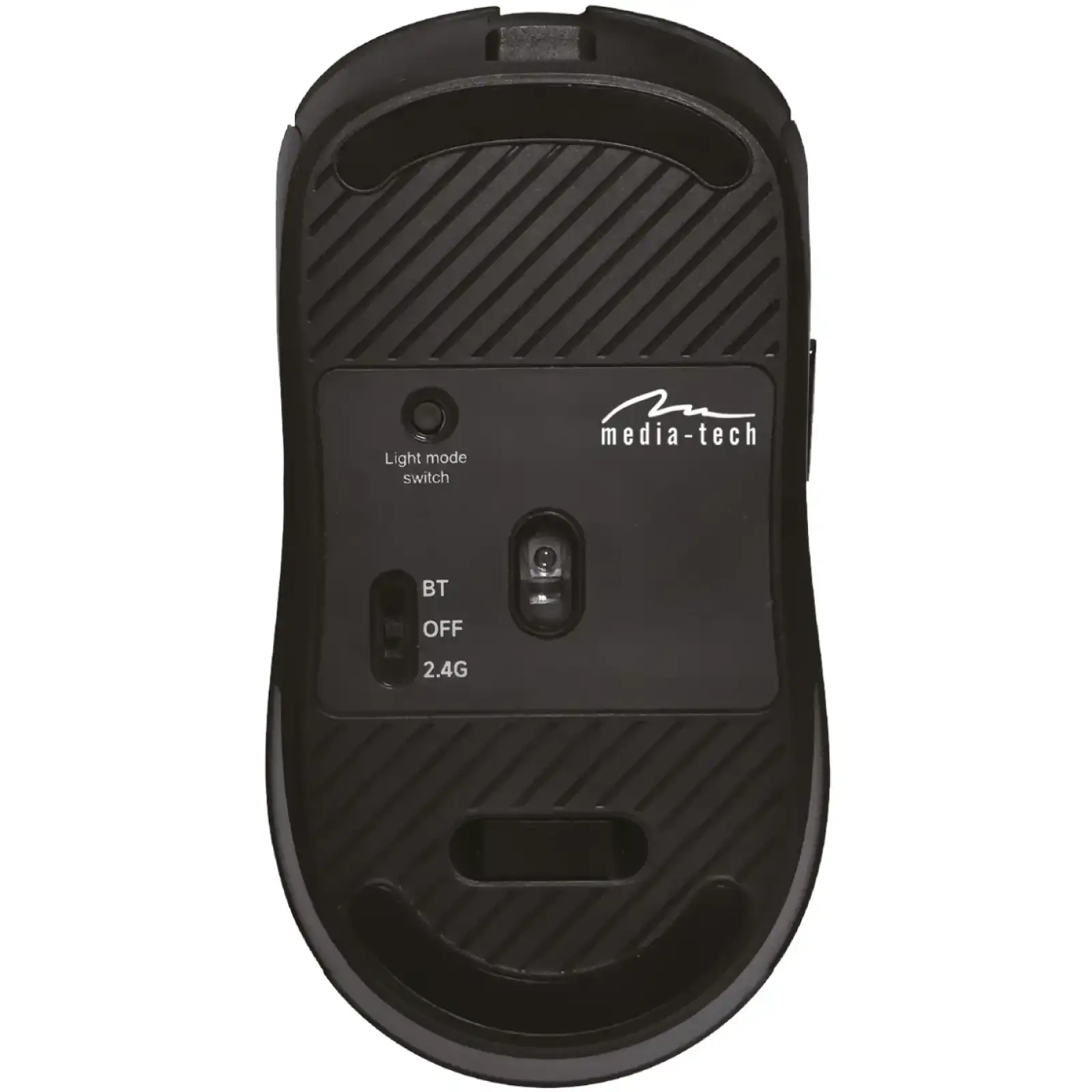 Мишка Media-Tech MT1124, бездротова Bluetooth+2.4G, 3200dpi., 5кн., Silent, чорна UA