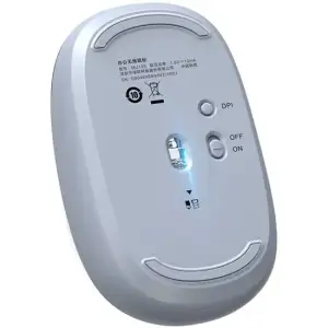 Мишка UGREEN 2.4GHz MU105, бездротова, 2400dpi., 3кн., Світло-синя (90671) UA