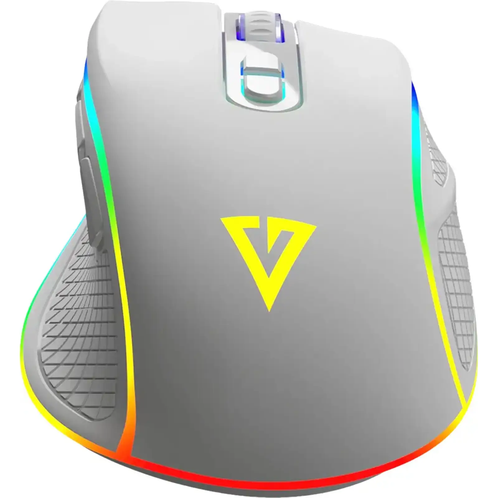 Мишка Modecom Veles Volcano, ігрова, 12800dpi., 8кн.,RGB, біла (M-MC-VELES-200) UA