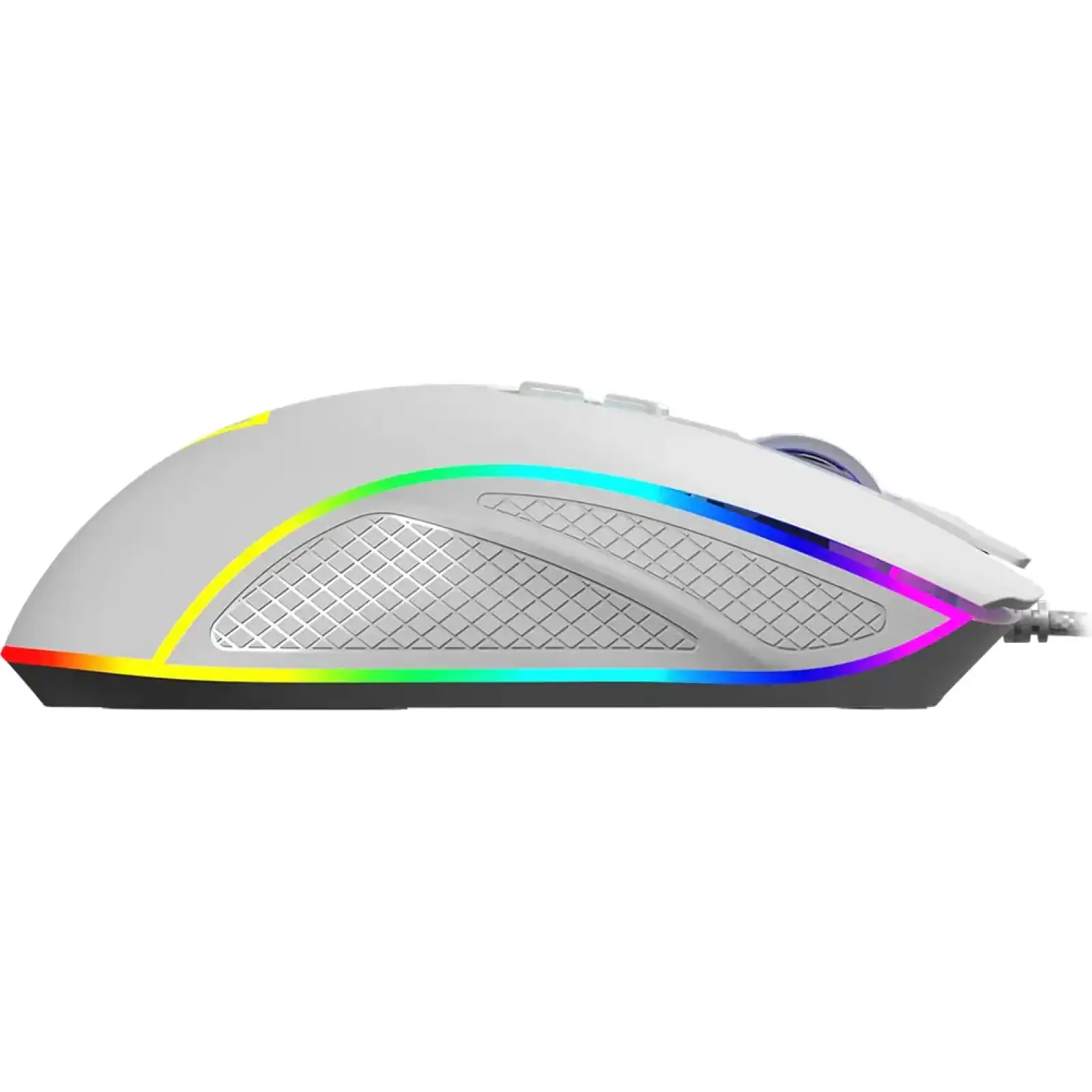 Мишка Modecom Veles Volcano, ігрова, 12800dpi., 8кн.,RGB, біла (M-MC-VELES-200) UA