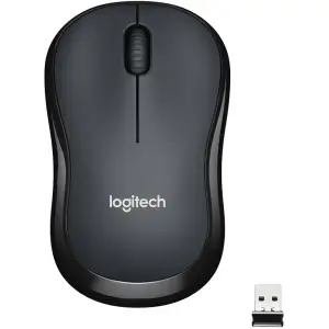 Мишка Logitech M220 бездротова, сіра (910-004895) UA