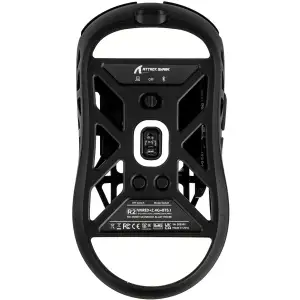 Мишка Attack Shark R2, Wireless/Bluetooth, 42000dpi, (PAW3950), 6кн., Black (R2B_AS) UA