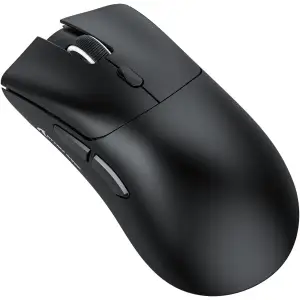 Мишка Attack Shark R1, Wireless/Bluetooth, 18000dpi, (PAW3311), 6кн., Black (R1B_AS) UA