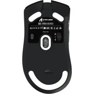 Мишка Attack Shark R1, Wireless/Bluetooth, 18000dpi, (PAW3311), 6кн., Black (R1B_AS) UA