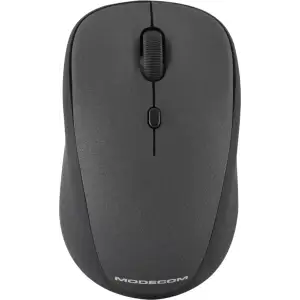 Мишка Modecom MC-WM6, бездротова, 3кн., 1600dpi, нано ресівер, чорна (M-MC-0WM6-100) UA