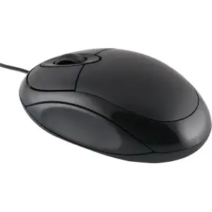 Мишка LogicConcept LM-11, 3 кн., 1000dpi, чорна (M-LC-LM11) UA