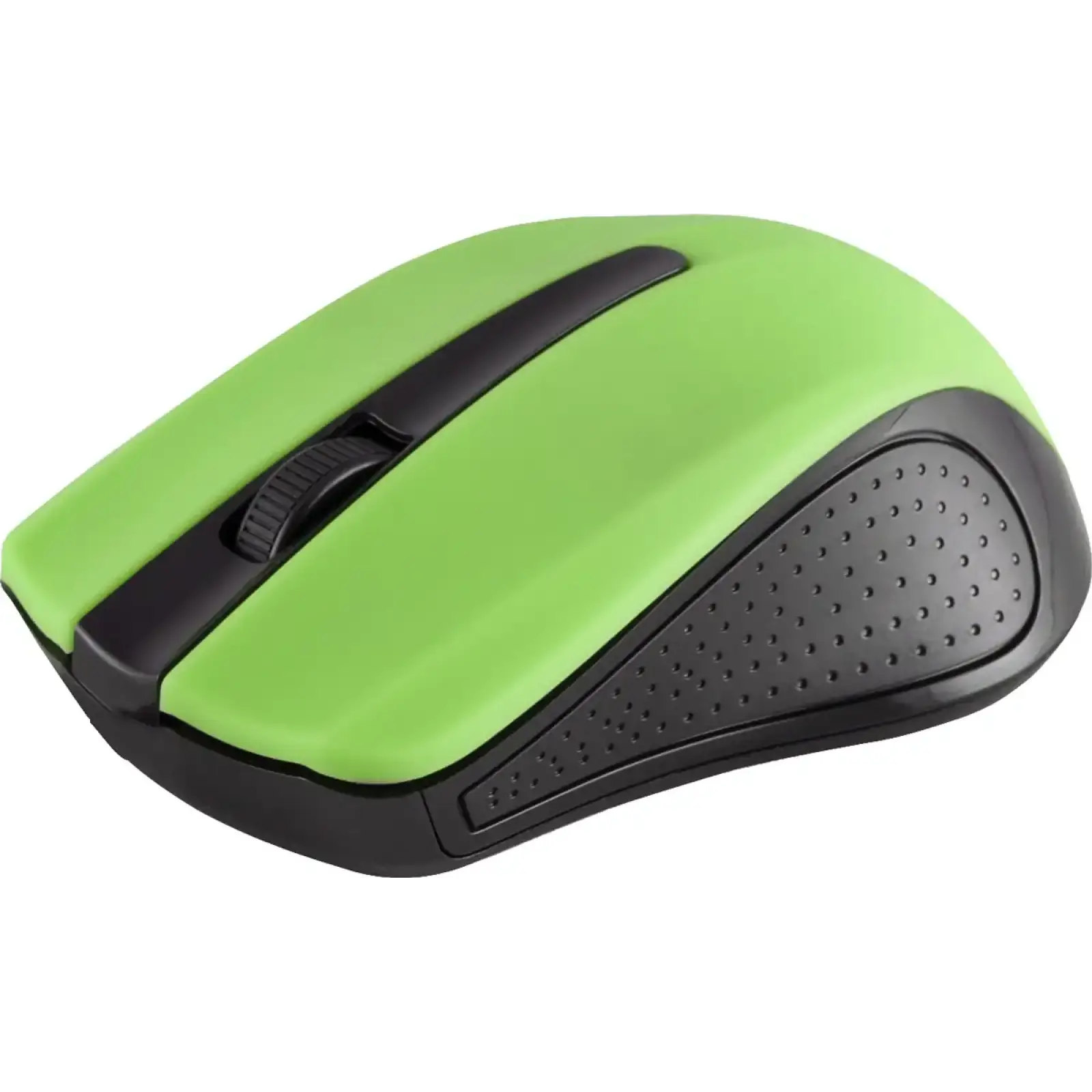 Мишка Modecom MC-WM9, бездротова, 2кн., 1200dpi, нано ресівер чорна-зелена (M-MC-0WM9-180) UA