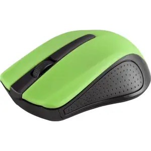 Мишка Modecom MC-WM9, бездротова, 2кн., 1200dpi, нано ресівер чорна-зелена (M-MC-0WM9-180) UA