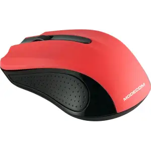 Мишка Modecom MC-WM9, бездротова, 2кн., 1200dpi, нано ресівер чорно-червона (M-MC-0WM9-150) UA