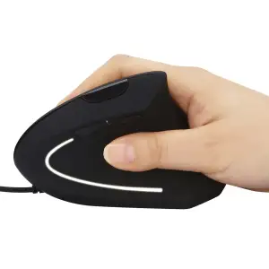 Мишка Sandberg Wired Vertical Mouse Pro 2400 dpi.6кн.1.5м чорна (630-14) UA