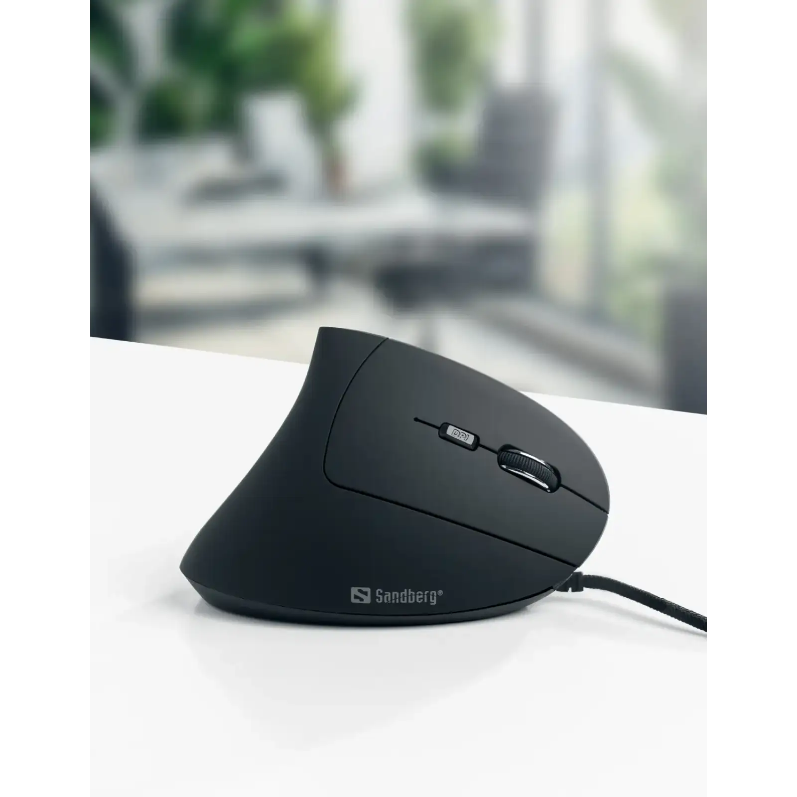 Мишка Sandberg Wired Vertical Mouse Pro 2400 dpi.6кн.1.5м чорна (630-14) UA