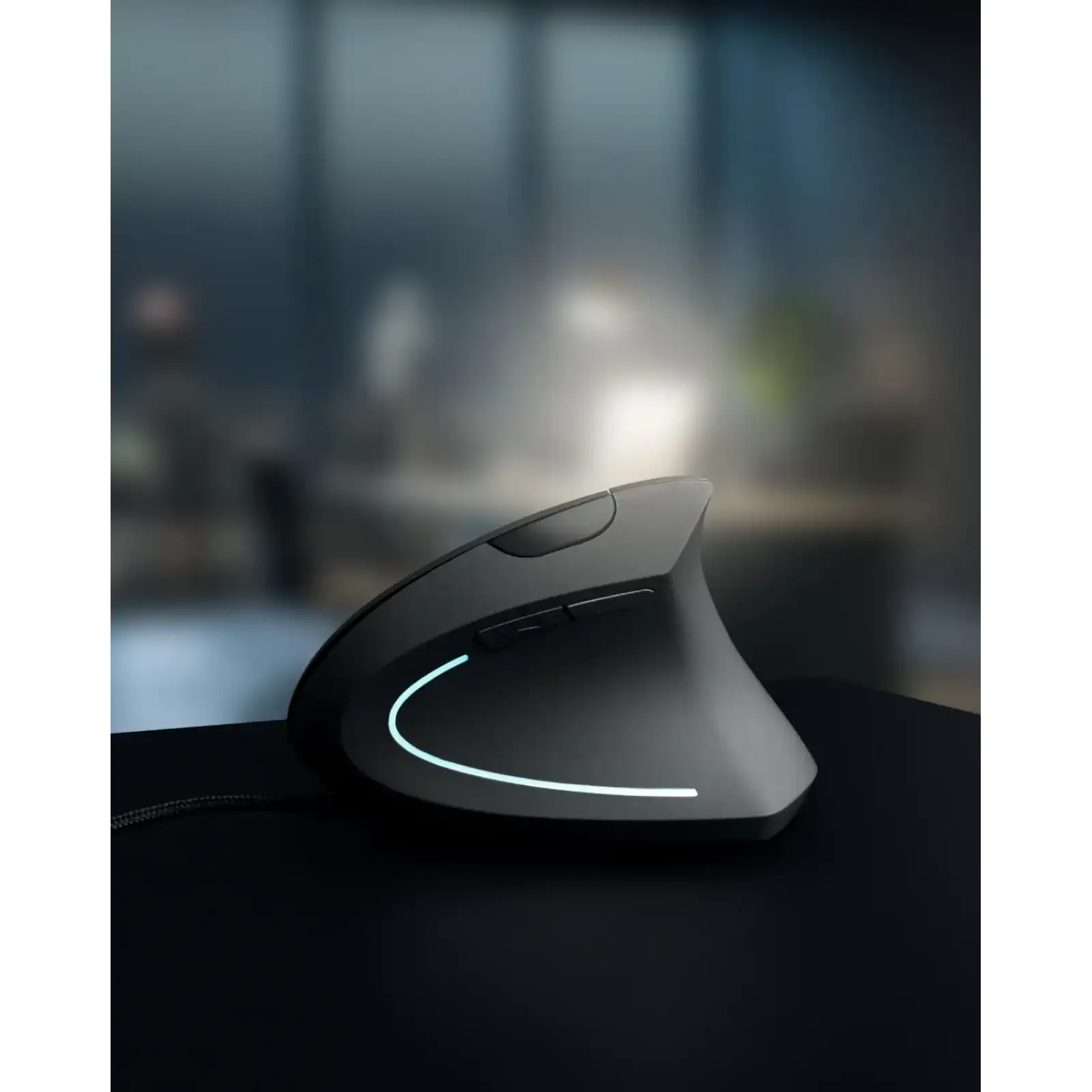 Мишка Sandberg Wired Vertical Mouse Pro 2400 dpi.6кн.1.5м чорна (630-14) UA
