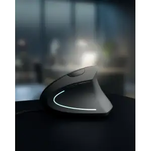 Мишка Sandberg Wired Vertical Mouse Pro 2400 dpi.6кн.1.5м чорна (630-14) UA