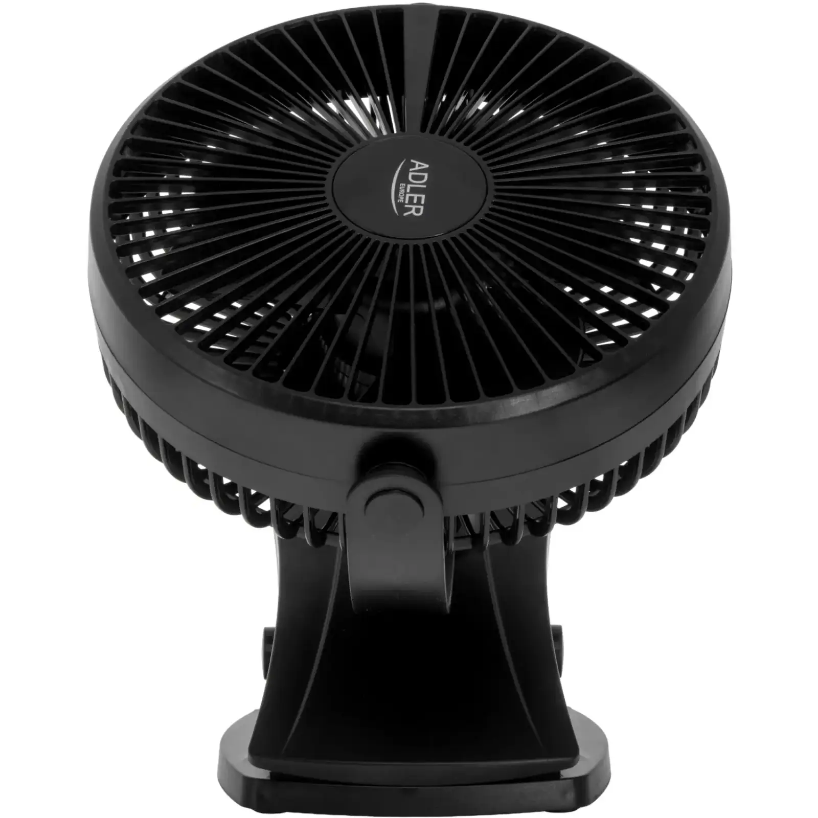 Вентилятор AdlerAD 7342 black настільний/ акумуляторний/ 5Вт/ D=15.5см/ USB-C/ чорний (AD7342B) UA