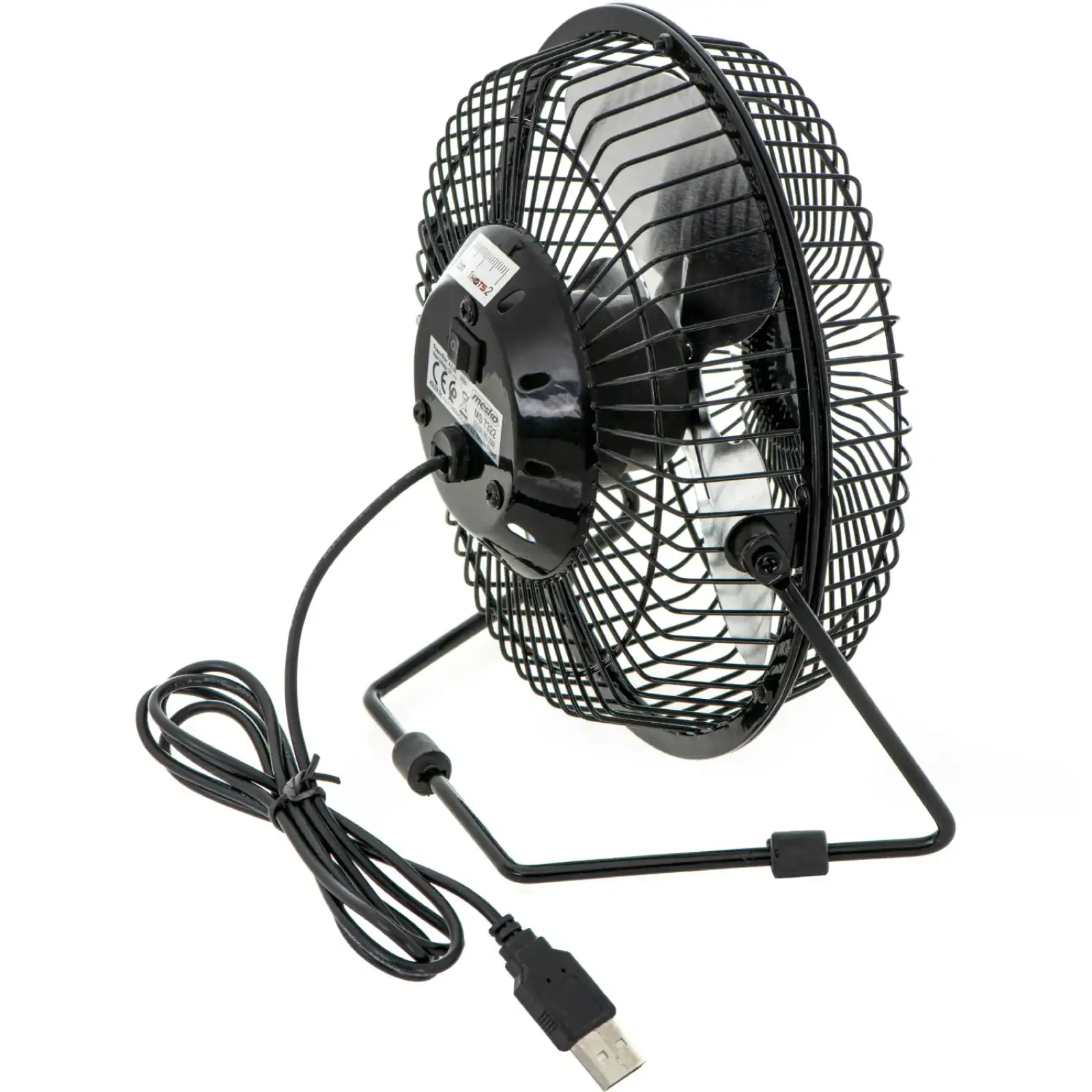 Вентилятор Mesko MS 7322 настільний/ USB/ 4,5Вт/ D=15см/ чорний (MS7322) UA