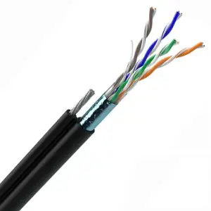 Кабель FTP Cat-5е " Ок-NET" (бухта 500м) для зов. пр. з тросом (49312M500) UA