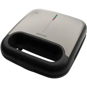 Мультимейкер AIWA TETSU ASM-750 750Вт/ гриль/ сендвіч/ товсті вафлі/ змінні пластини/ коричневий (ASM750) UA