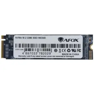 SSD накопичувач 512Gb AFox ME300 M.2 2280 PCIe NVMe Gen 3x4 3D TLC NAND, Retail (ME300-512GN) UA