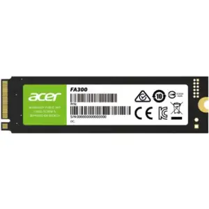 SSD накопичувач 1Tb Acer FA300 M.2 2280 NVMe 2.0 PCIe Gen 5x4 3D NAND, Retail (BL.9BWWA.167) UA