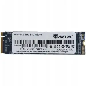 SSD накопичувач 256Gb AFox ME300 M.2 2280 PCIe NVMe Gen 3x4 3D TLC NAND, Retail (ME300-256GN) UA