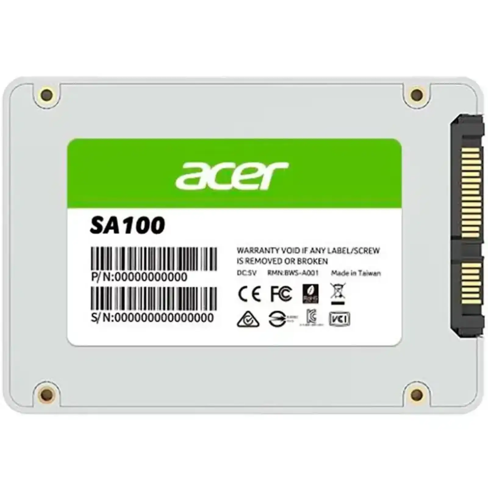 SSD накопичувач 240Gb Acer SA100 SATA III 2.5