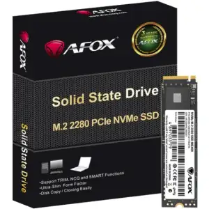 SSD накопичувач 1Tb AFox ME400 M.2 2280 PCIe NVMe Gen 4x4 3D TLC NAND, Retail (ME400-1024GQN) UA