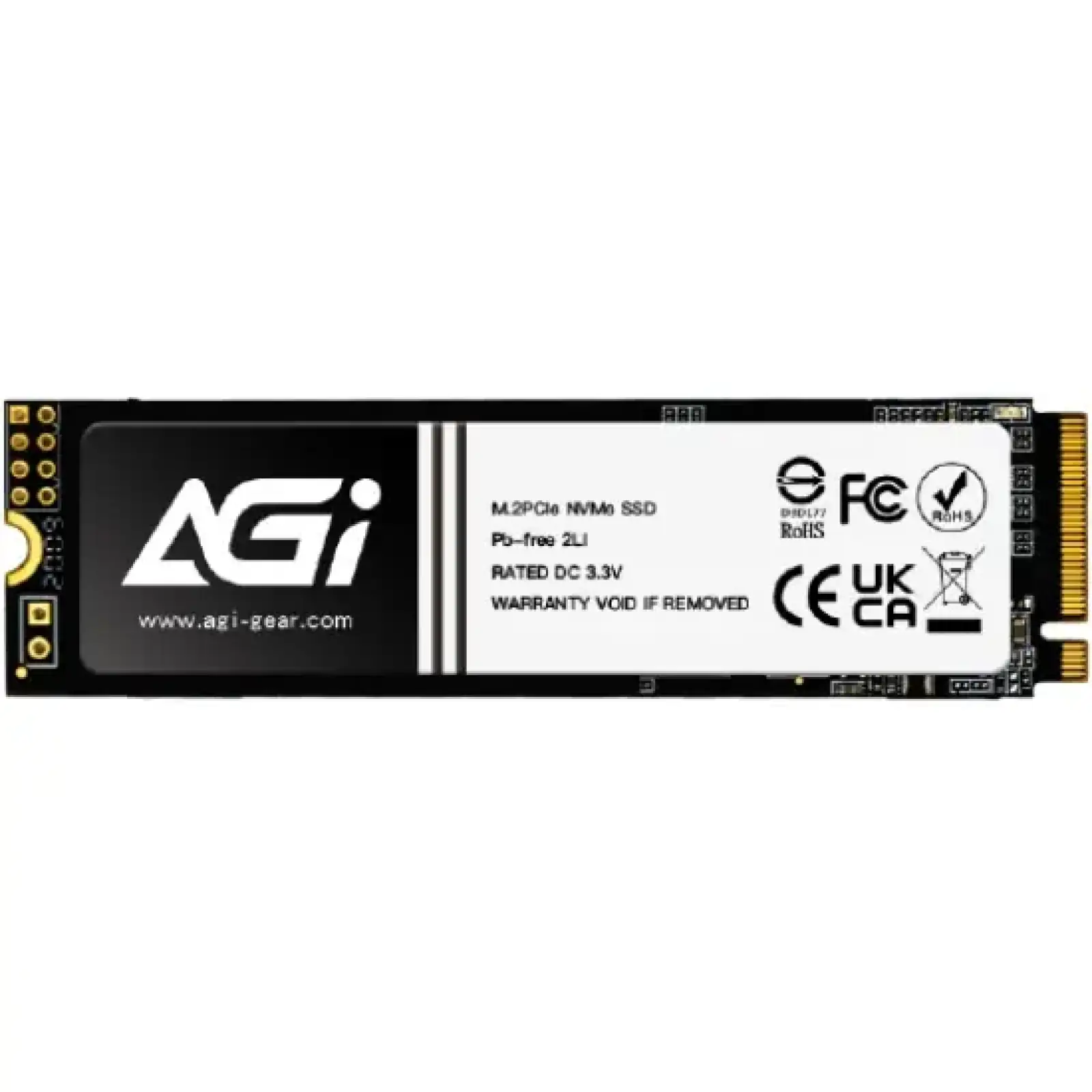 SSD накопичувач 1Tb AGI AI818 M.2 2280 PCIe Gen 4x4 NVMe 1.4 QLC, Retail (AGI1T0G43AI818-CB) UA