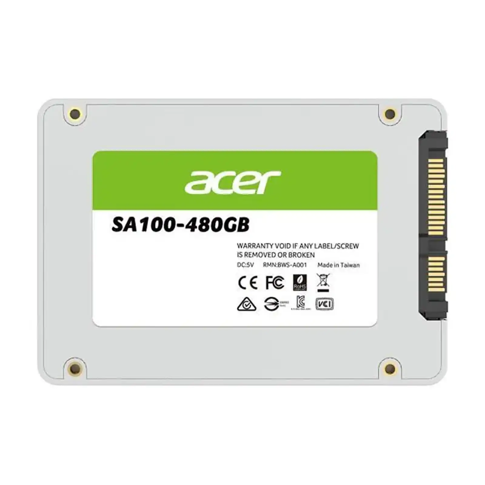 SSD накопичувач 480Gb Acer SA100 SATA III 2.5
