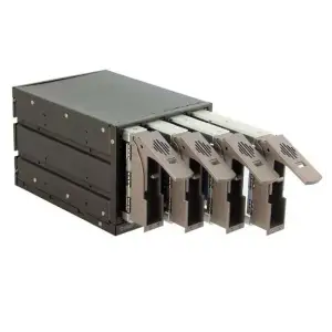 Бекплейн Chieftec SST-3141SAS 3x5.25" -> 4x3.5" HDDs Hot-Swap Aluminium UA