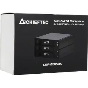 Бекплейн Chieftec CBP-2131SAS 2x5.25