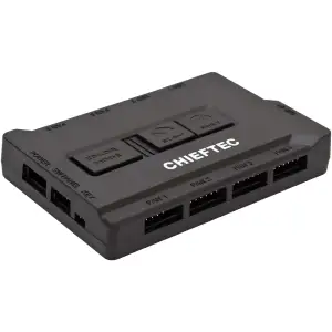 Контролер керування вентиляторами/підсвіткою Chieftec DF-908, Bulk UA