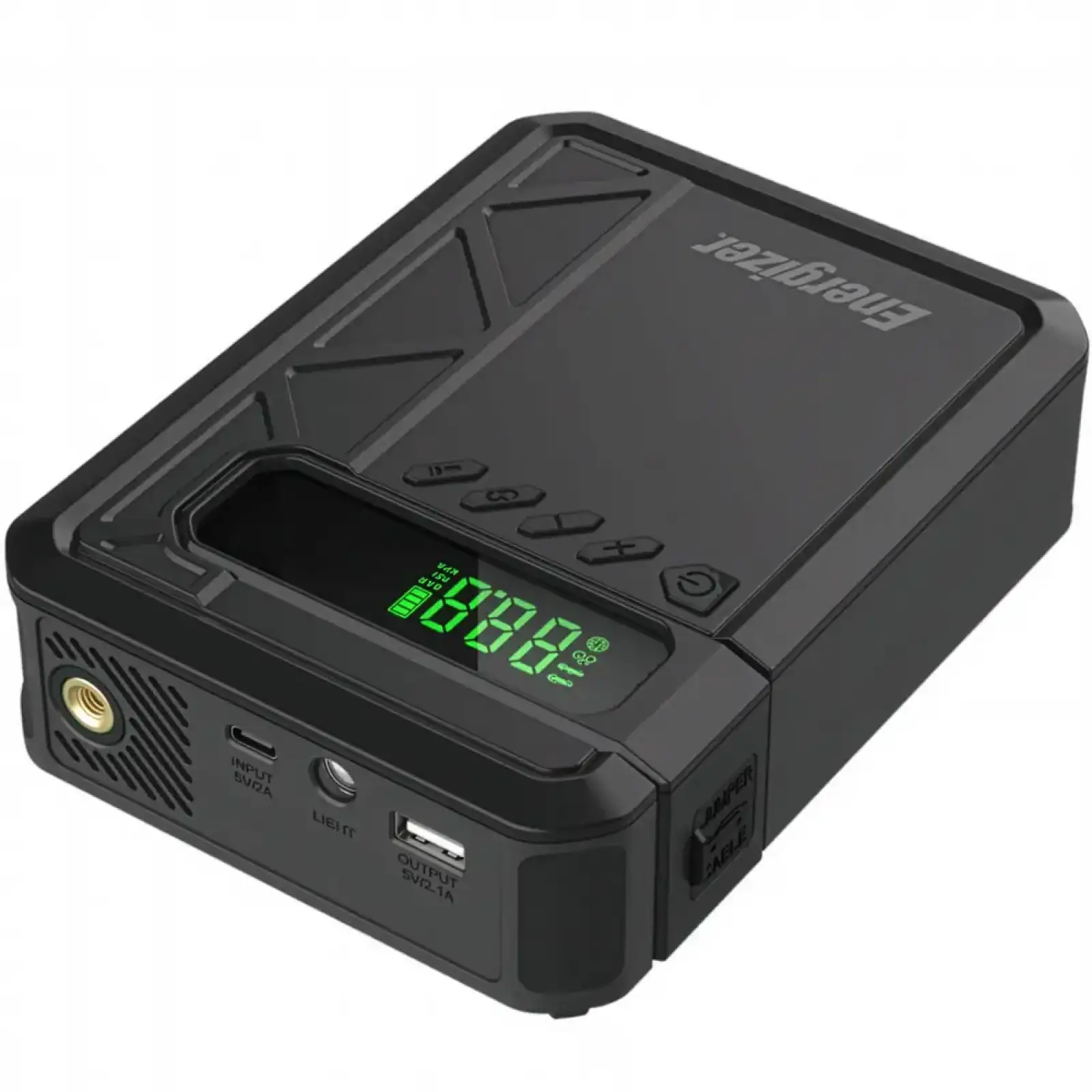 Автомобільний Jump Starter 10000mAh 37W USB-C,USB-A, 160 PSI, ліхтар 2W Energizer (JE10001JP) UA