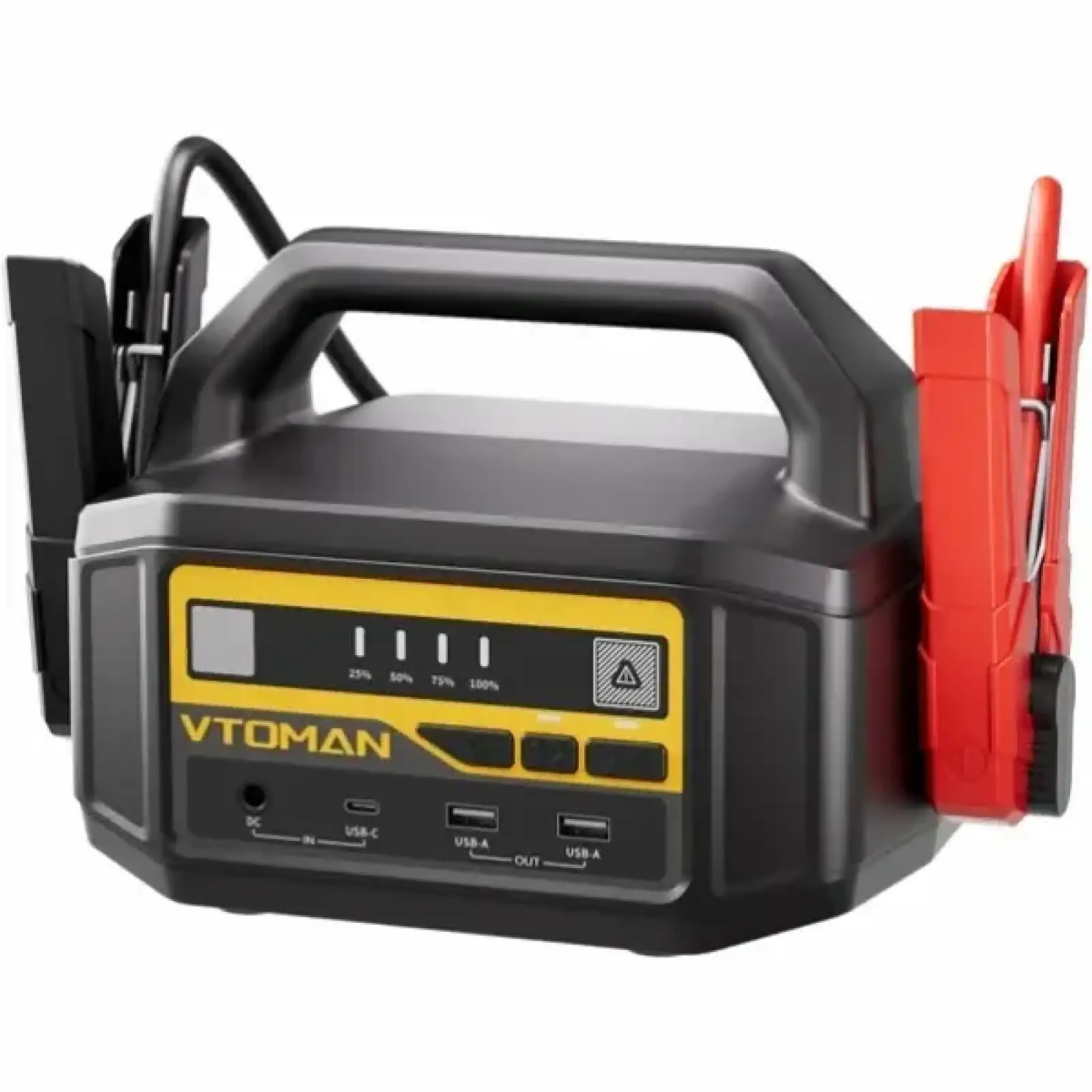 Автомобільний Jump Starter V-Truck 6000A, 12V/24V, 36400mAh, 145Вт, 133.59 Вт/год Vtoman UA