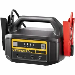 Автомобільний Jump Starter V-Truck 6000A, 12V/24V, 36400mAh, 145Вт, 133.59 Вт/год Vtoman UA