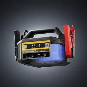 Автомобільний Jump Starter V-Truck 6000A, 12V/24V, 36400mAh, 145Вт, 133.59 Вт/год Vtoman UA