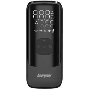 Автомобільний портативний компресор Energizer PAC4000 150 PSI, Power Bank 2000 мАг, Black UA