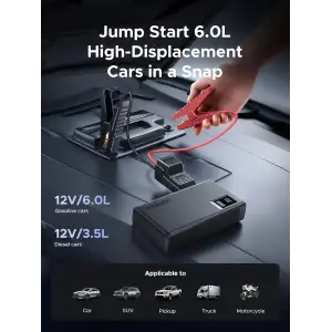 Автомобільний Jump Starter ES702 12000mAh Ugreen (35977) UA