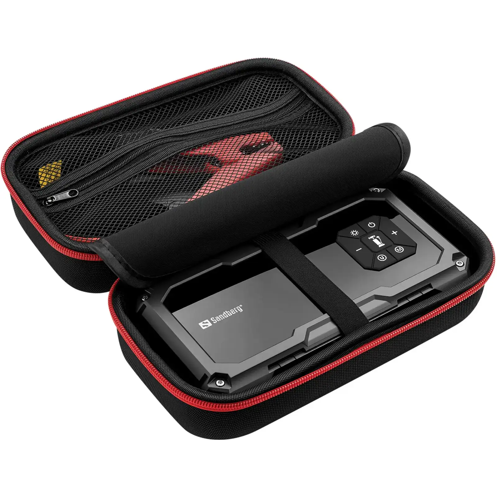 Автомобільний Jump Starter TirePump, компресор 150PSI 10000mAh USB-A, USB-C,ліхтар 2W Sandberg (421-21) UA